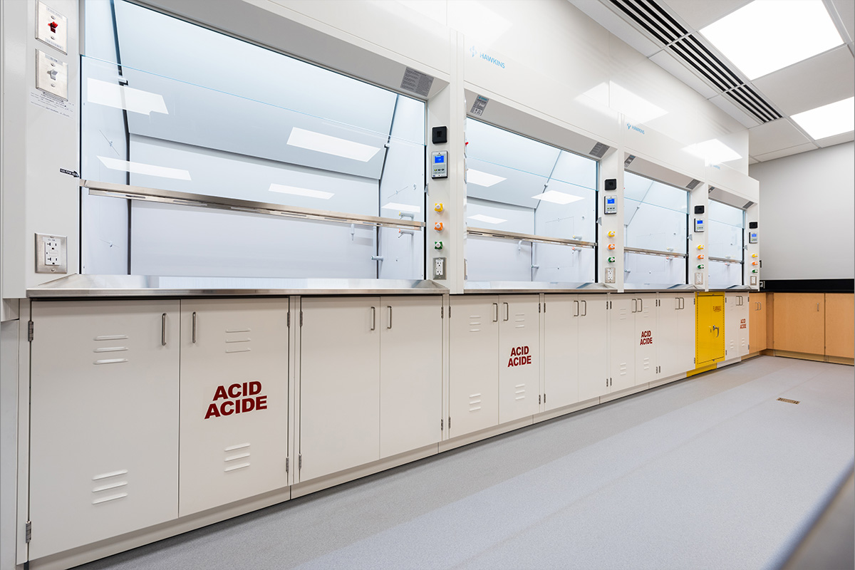 h.h. hawkins fume hood